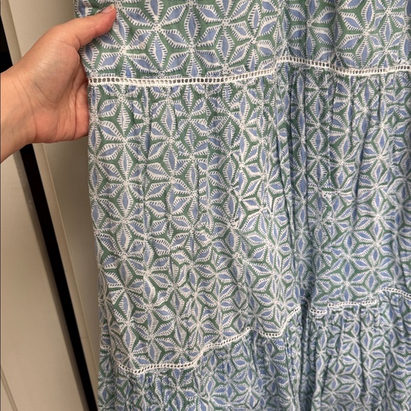 Marea Breakers Dress, Blue Geo, M - Picture 10 of 12